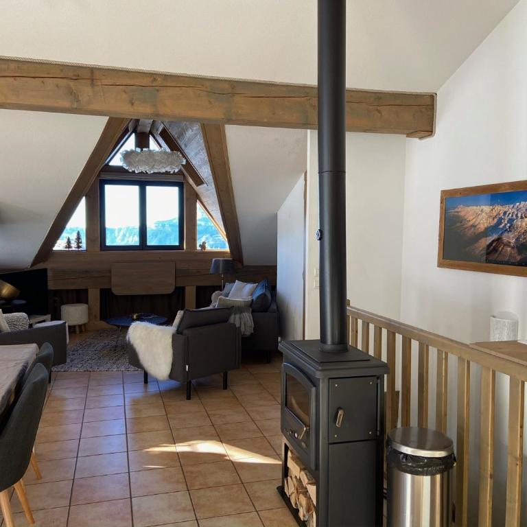 les 7 laux immobilier chalet B - Appartement en Duplex - 5