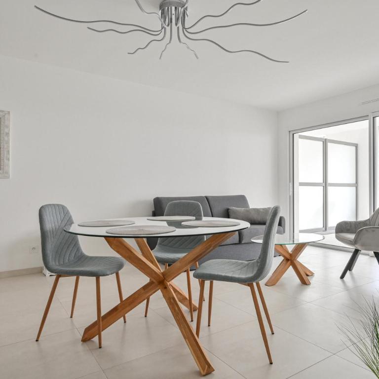 T2 NEUF A4 RDJ-PISCINE–ACCÈS DIRECT PLAGES ET CENTRE VILLAGE– - Appartement 1 Chambre - 7
