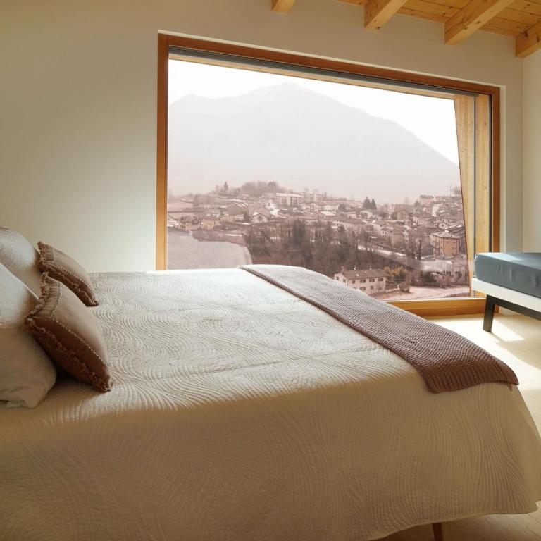 Maso al Sole Agriturismo - Habitación Doble con vistas a la montaña - 1