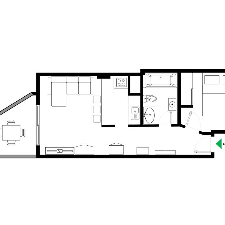 Parque Albatros 411A WiFi Pool - Apartamento de 1 dormitorio - 23