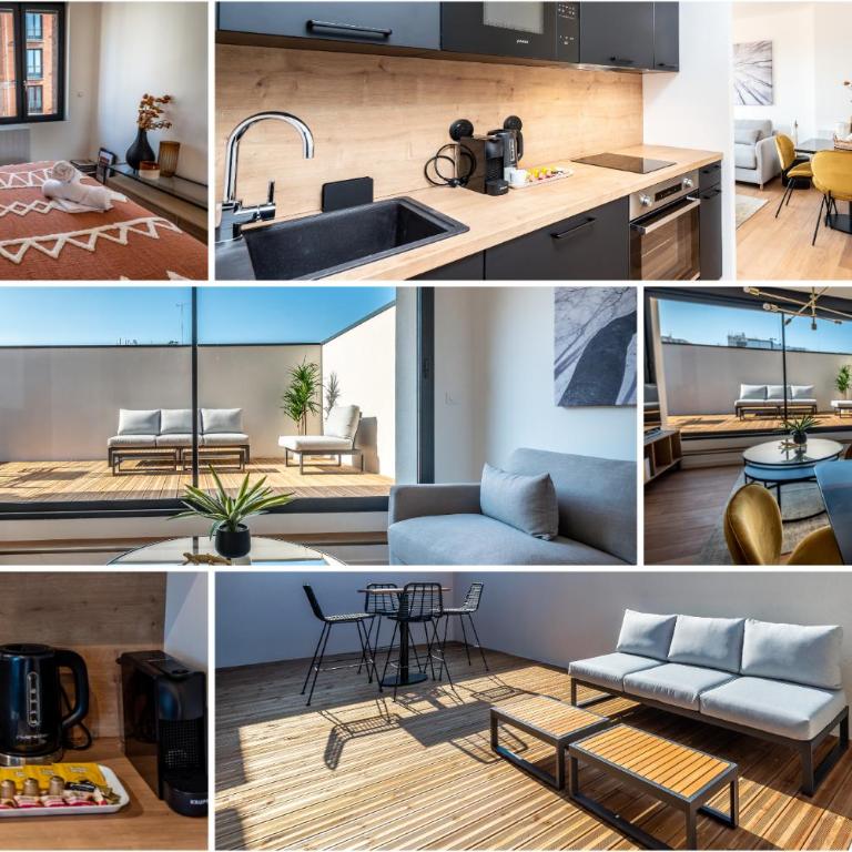 DOWNTOWN ROOFTOP - CENTRE VILLE - WiFi - TERRASSE - NETFLIX - Appartement avec Terrasse - 2