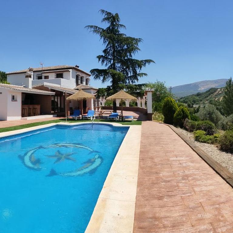 Cortijo Los Arcos - Lujo rural con piscina y vistas espectaculares en Málaga - Five-Bedroom House - 8