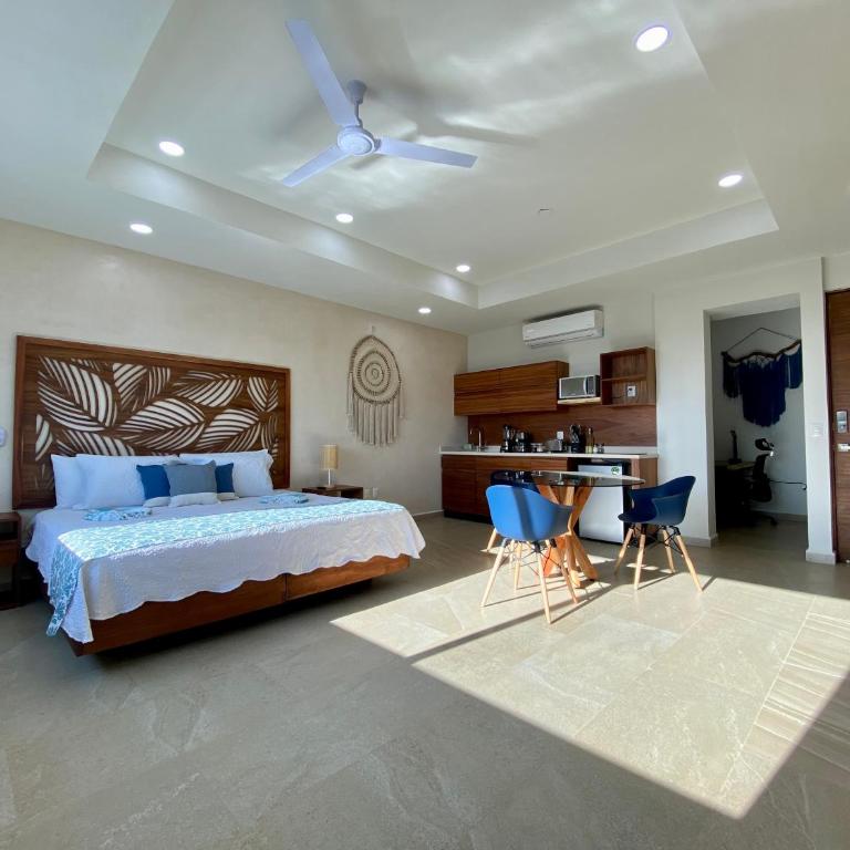 Casa Elda - Estudio con cama extragrande y sofá cama - 14