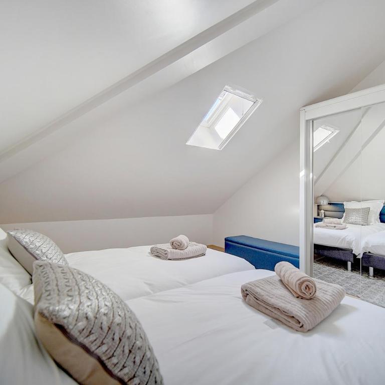 Cannes banane 50m croisette, luxueux 4 pièces dans résidence de standing - Appartement 3 Chambres - 8