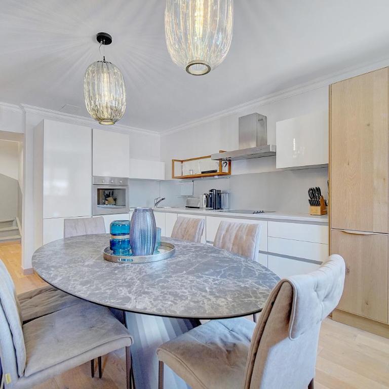 Cannes banane 50m croisette, luxueux 4 pièces dans résidence de standing - Appartement 3 Chambres - 17