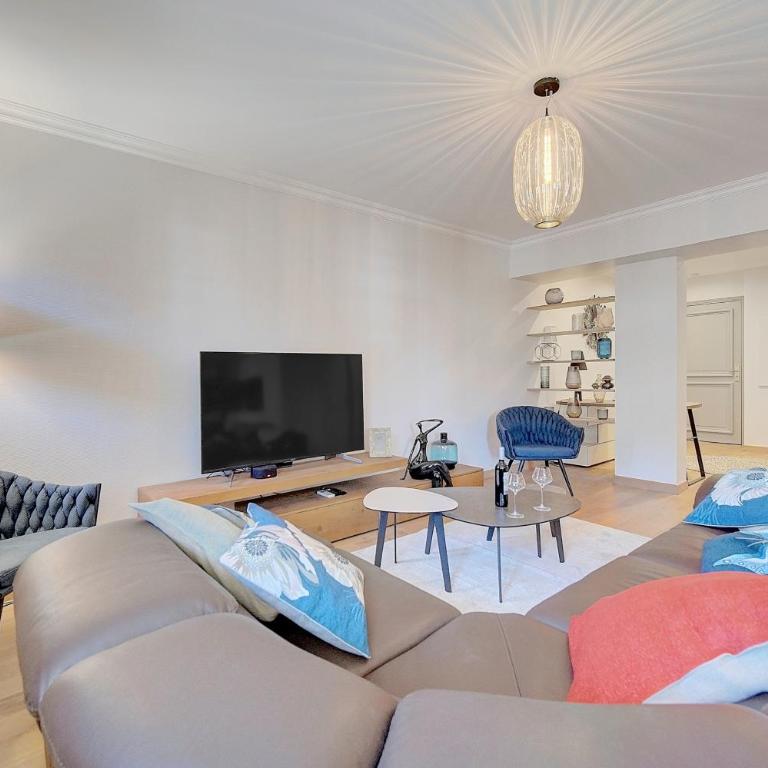 Cannes banane 50m croisette, luxueux 4 pièces dans résidence de standing - Appartement 3 Chambres - 22
