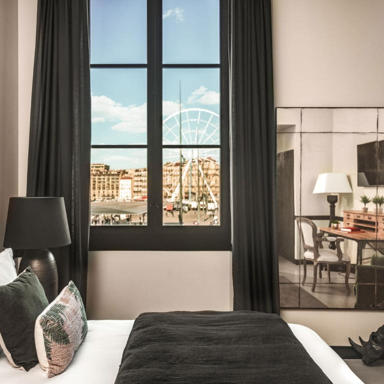 Maisons du Monde Hôtel & Suites - Marseille Vieux Port - Chambre Double Deluxe - Vue sur Port - 3