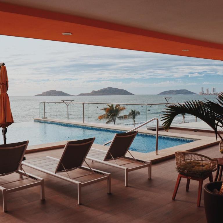 Nuevo Ap. Piso 15; vista al mar, alberca y jacuzzi - Two-Bedroom Apartment - 1