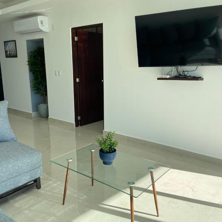 Nuevo Ap. Piso 15; vista al mar, alberca y jacuzzi - Two-Bedroom Apartment - 11