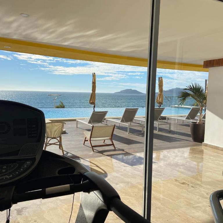 Nuevo Ap. Piso 15; vista al mar, alberca y jacuzzi - Two-Bedroom Apartment - 17