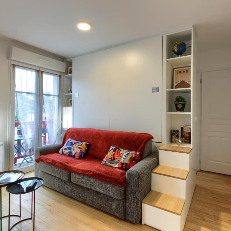 Superbe appartement 4 personnes Arcachon Abatilles avec parking 500m plage Péreire - One-Bedroom Apartment - 8