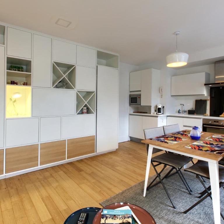 Superbe appartement 4 personnes Arcachon Abatilles avec parking 500m plage Péreire - One-Bedroom Apartment - 18