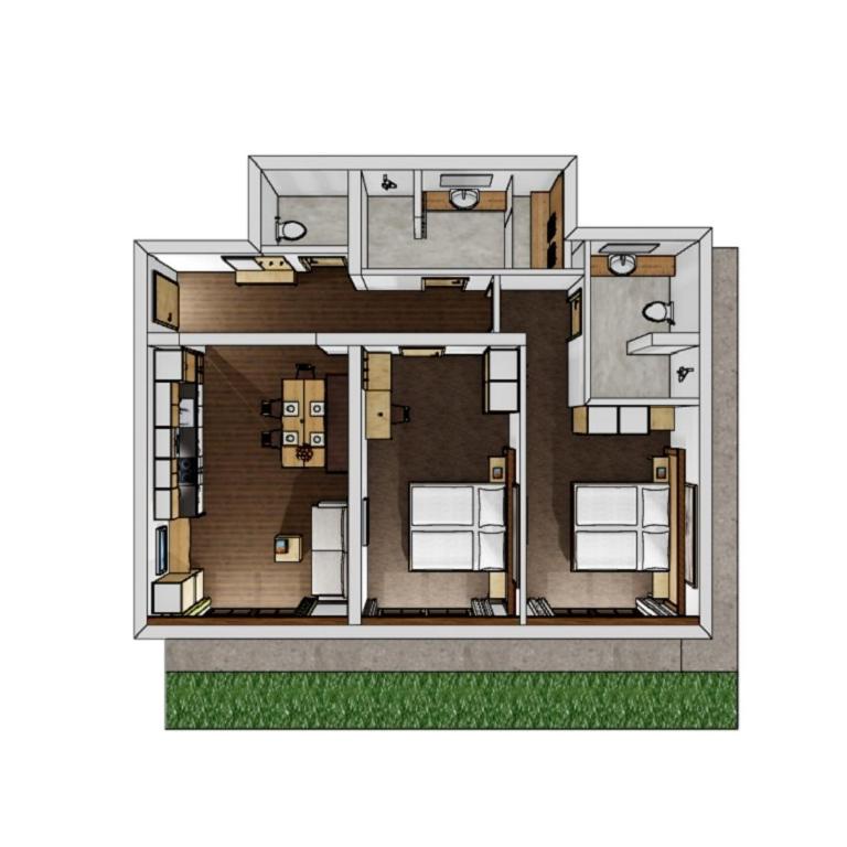 Appartements Alexander - Appartamento con 2 Camere da Letto - 1