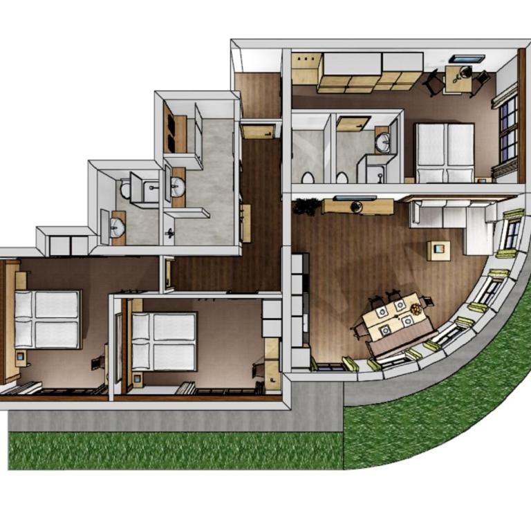 Appartements Alexander - Appartamento con 3 Camere da Letto - 1