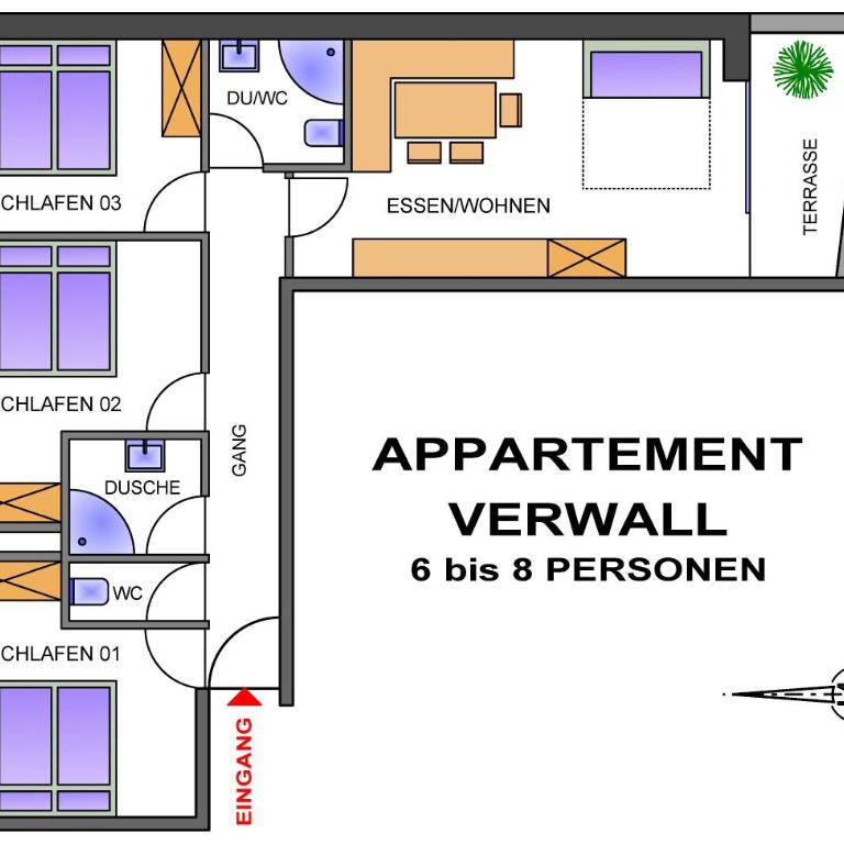 Apart Bellevue - Apartment mit 3 Schlafzimmern - 6