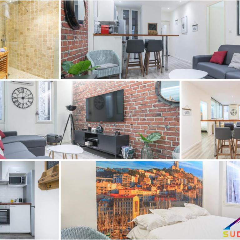 SUD PASSION - Fada Vieux Port - Calme - Linge de qualité - Lit king size - Fibre - Apartment - 6