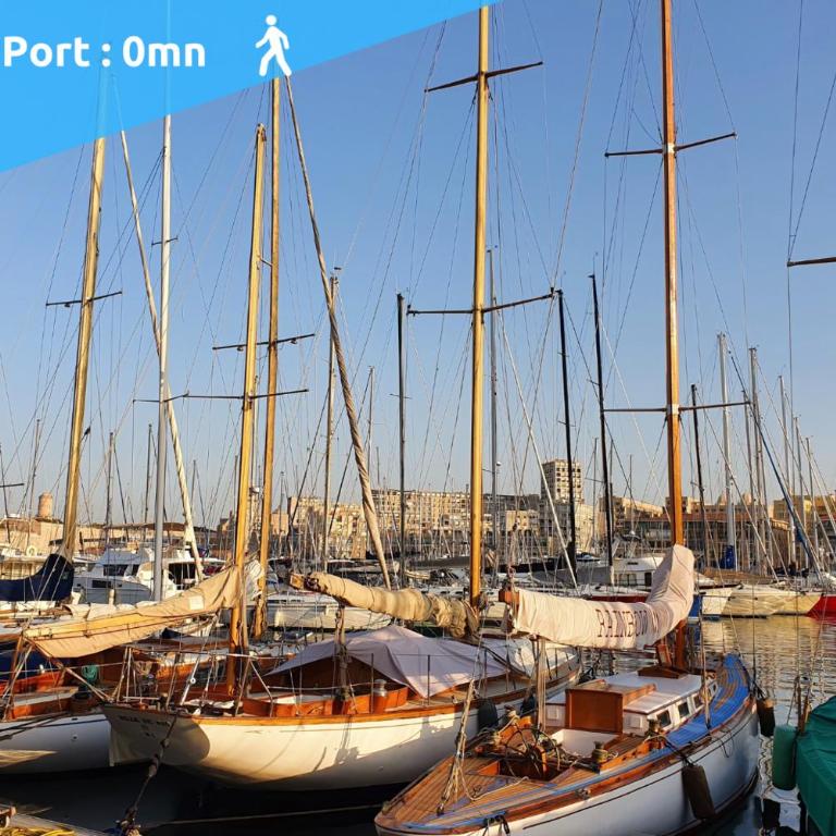 SUD PASSION - Fada Vieux Port - Calme - Linge de qualité - Lit king size - Fibre - Apartment - 26