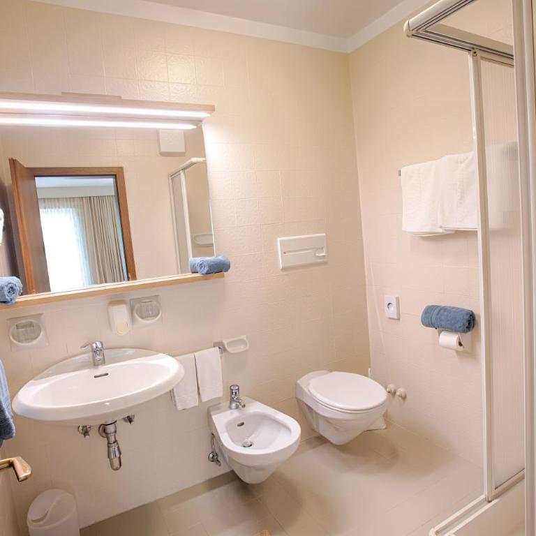 Hotel Lamm - Standard Doppelzimmer mit Balkon und Bergblick - 4