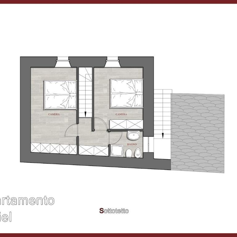 Appartamenti Relax Nus - Appartamento su 2 Livelli con Vasca Idromassaggio - 10