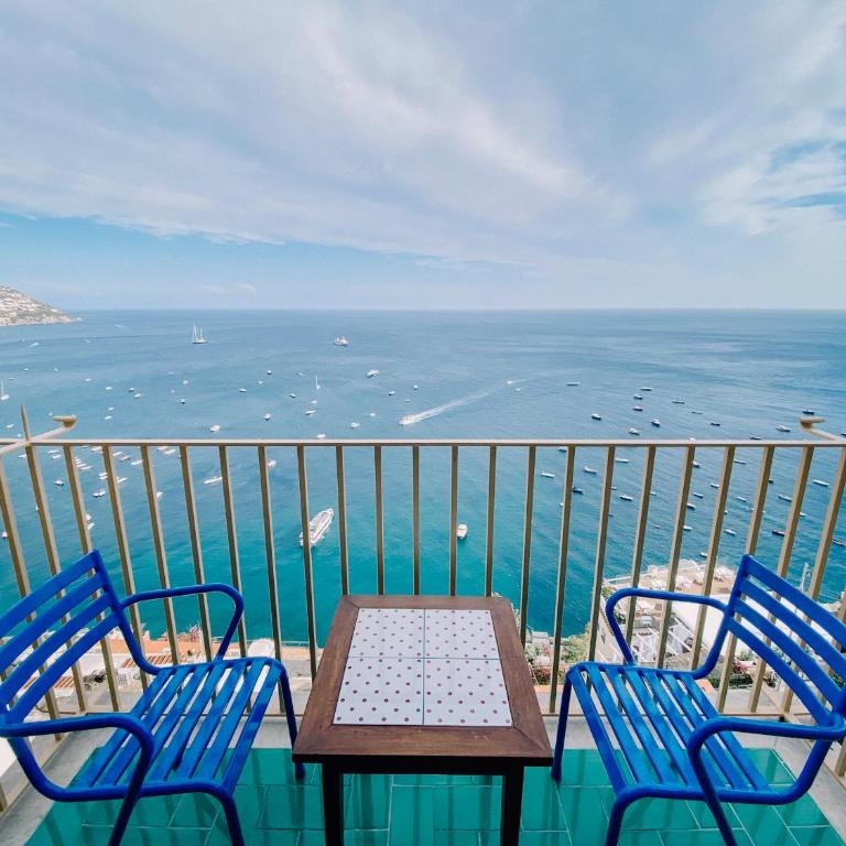 Villa Nettuno - Camera Matrimoniale/Doppia con Letti Singoli con Vista Mare - 5