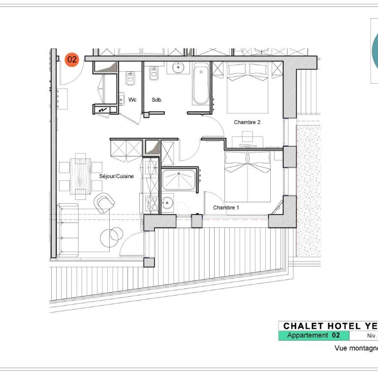 Chalet Hotel Yeti - Appartement - Rez-de-Chaussée - 9