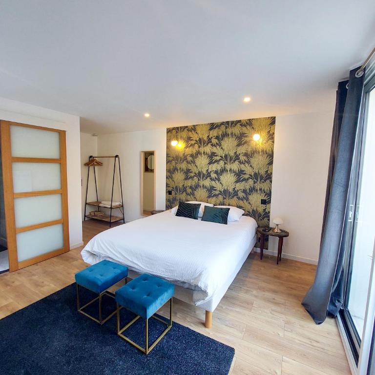 Le Huis Clos - Chambre Double avec Terrasse - 5