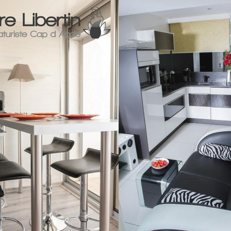 Village Naturiste Cap d'Agde Hôtel Libertin Location Studio Club Riad 5 - Appartement Deluxe - 2