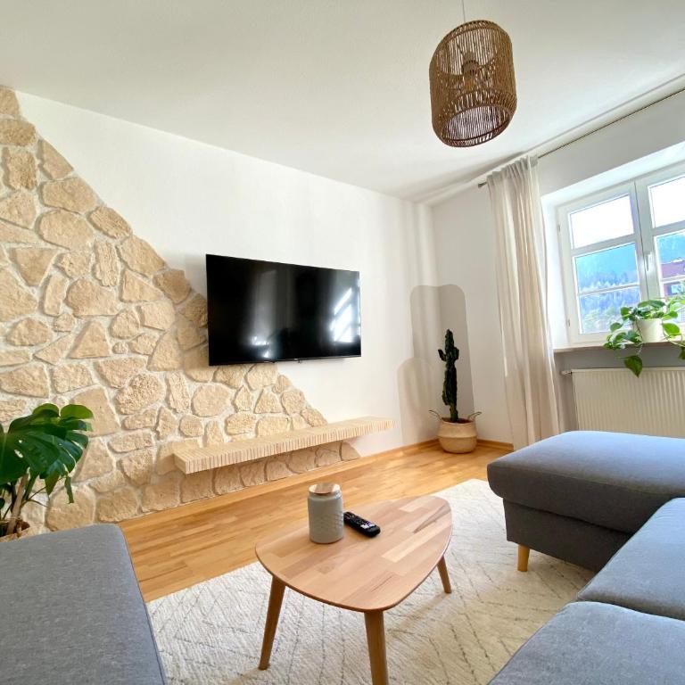 Boho Apartment mit Balkon I Tiefgarage I Zentrum - Apartment mit 1 Schlafzimmer - 3