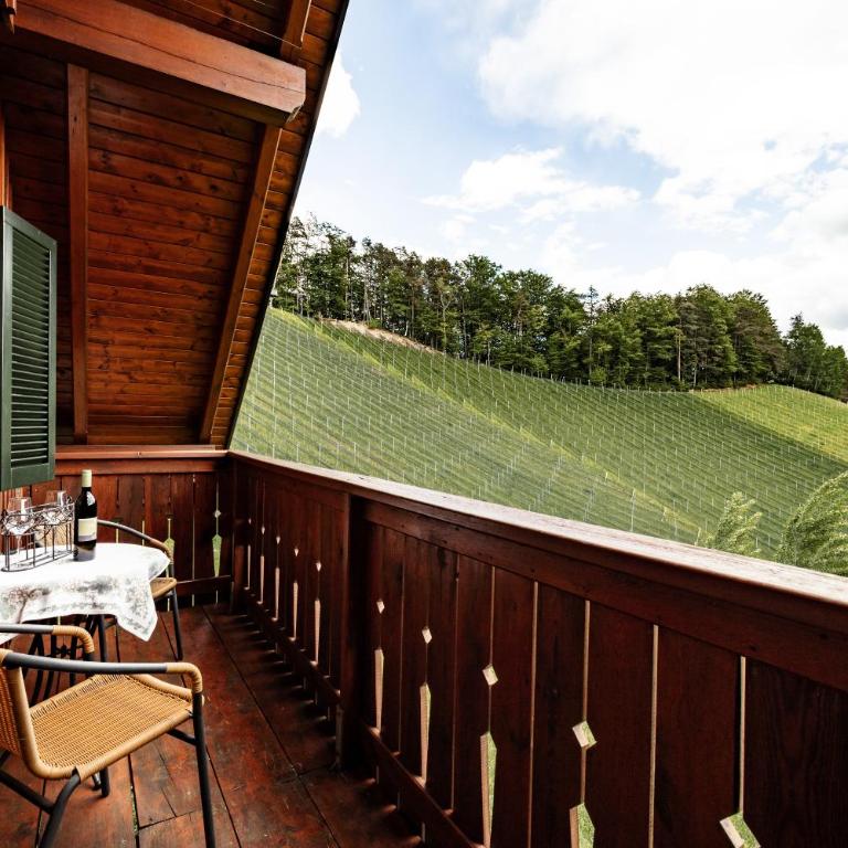 Winzerzimmer Pronegg vlg. Kristeindl - Chambre Double avec Balcon - 2