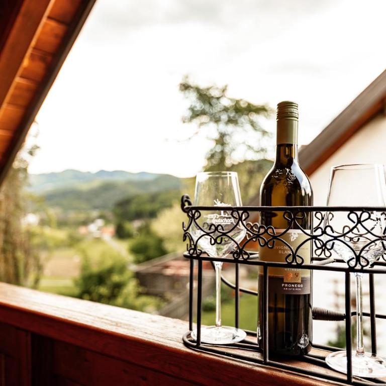 Winzerzimmer Pronegg vlg. Kristeindl - Chambre Double avec Balcon - 1