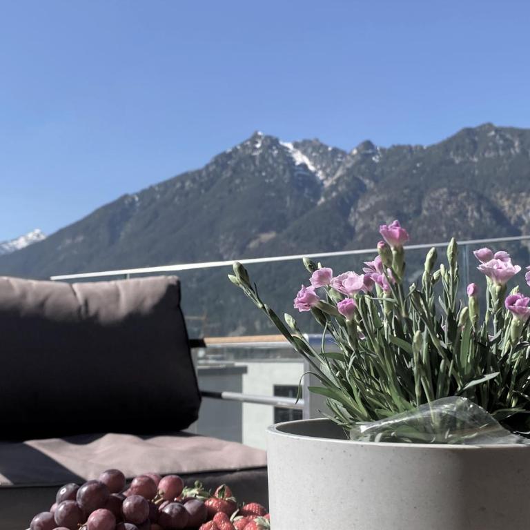 Apartment BergArt - One-Bedroom Penthouse with Balcony and Mountain View - 4