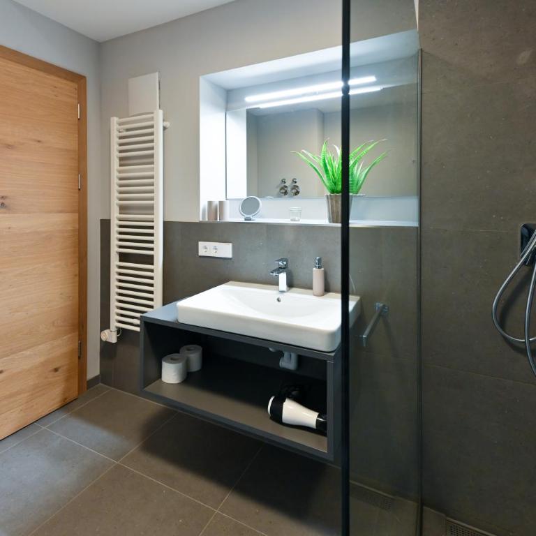 Apartment BergArt - One-Bedroom Penthouse with Balcony and Mountain View - 16
