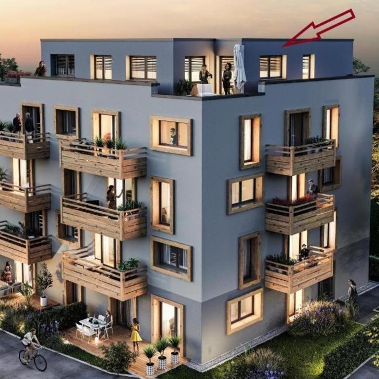 Apartment BergArt - One-Bedroom Penthouse with Balcony and Mountain View - 22