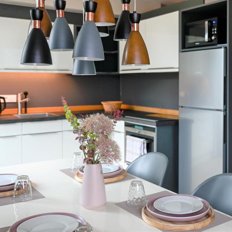 Apartment BergArt - One-Bedroom Penthouse with Balcony and Mountain View - 31