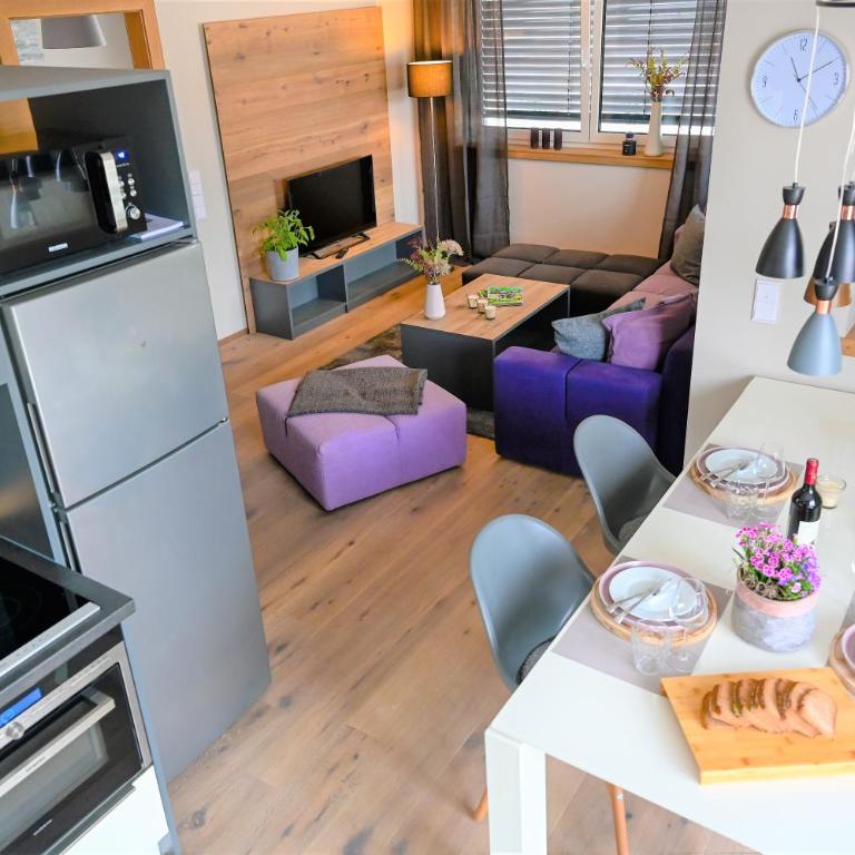 Apartment BergArt - One-Bedroom Penthouse with Balcony and Mountain View - 30