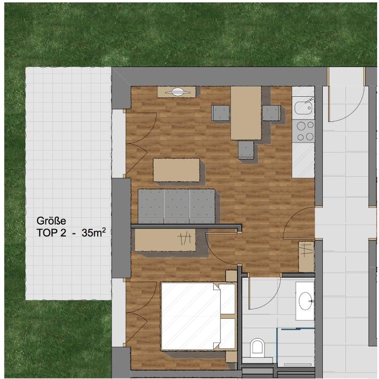 apart-BERGLIEBE - Apartment mit 1 Schlafzimmer - 8