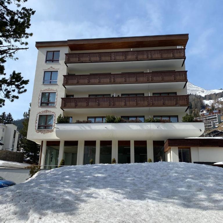 Davos, Residenz Meierhof, Chasa Hubertus - Apartment mit 2 Schlafzimmern - 16