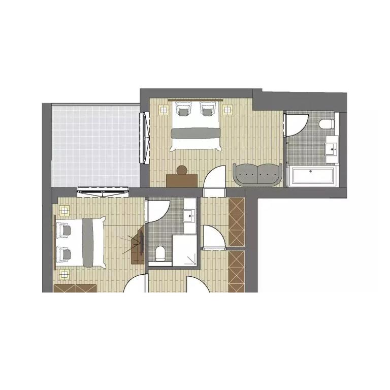 Hotel Stadt Wien - Familiensuite - 1