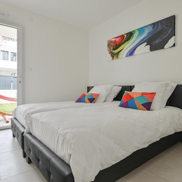 T4 NEUF - JARDIN-TERRASSE ET PISCINE – ACCÈS DIRECT PLAGES ET CENTRE VILLAGE – App C 12 - Appartement 3 Chambres - 11