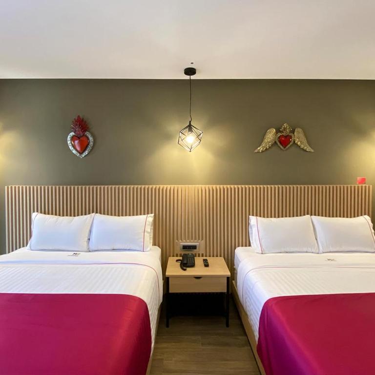 Hotel MX más san miguel de allende - Standard Queen Room with Two Queen Beds - Non-Smoking - 3