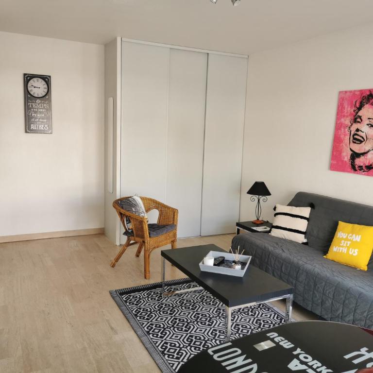 Grand studio de 33m² à 300m des plages - Appartement 1 Chambre - 5