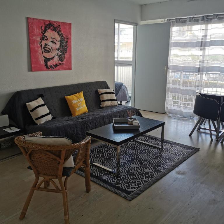 Grand studio de 33m² à 300m des plages - Appartement 1 Chambre - 3