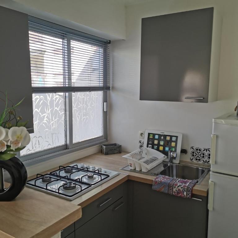 Grand studio de 33m² à 300m des plages - Appartement 1 Chambre - 10