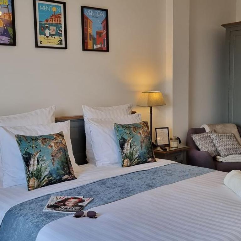 Loup Castel Boutique Hotel B&B - Chambre Lit King-Size Deluxe Menton - 8