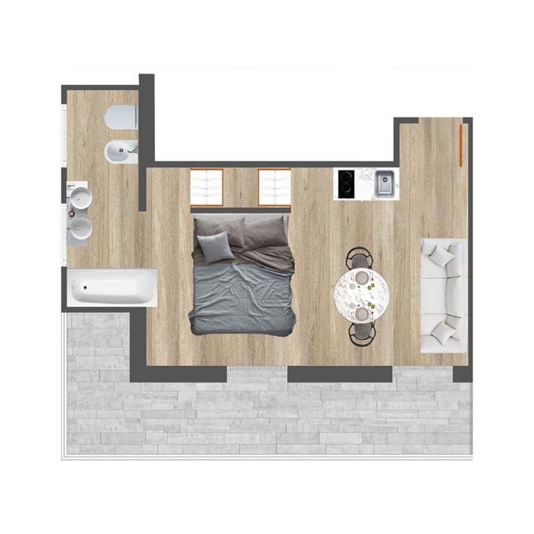 Miami Suite - Junior Suite con Vista Mare Frontale - 1