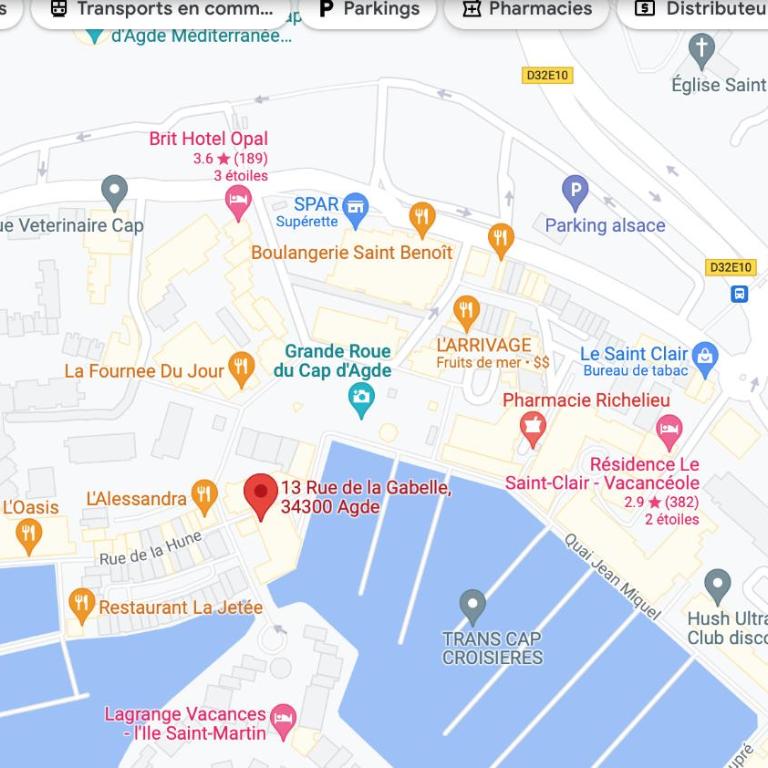 Port Brescou, T3 en duplex climatisé, superbe vue sur le port - Apartamento de 3 dormitorios - 31