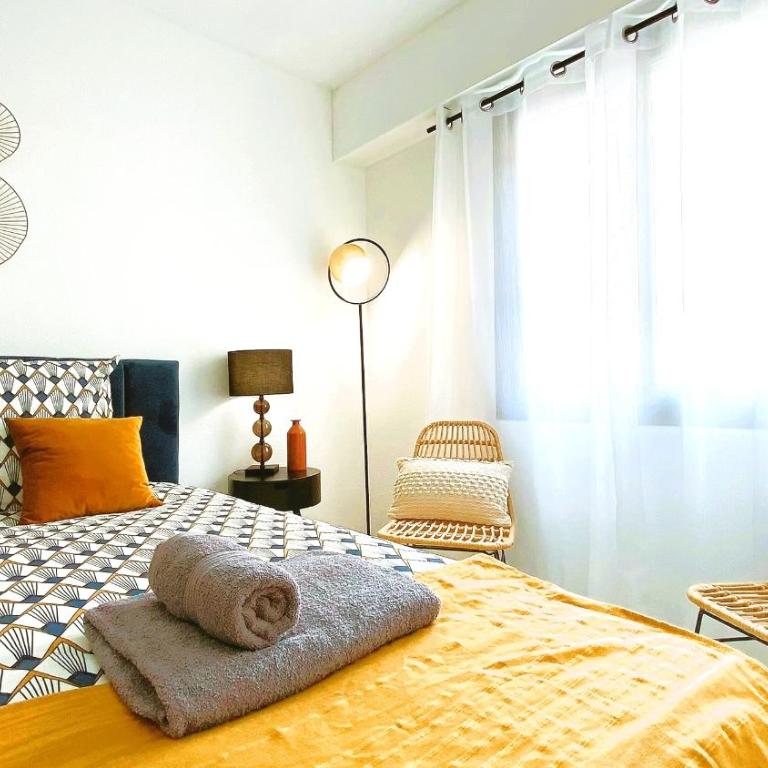 St Roch 1 Magnifique 2 pièces proche Centre Gare Port - Appartement 1 Chambre - 7