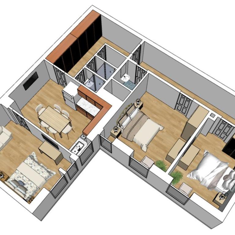Flatista Homes - Central Station - 3BR - Appartement - 19