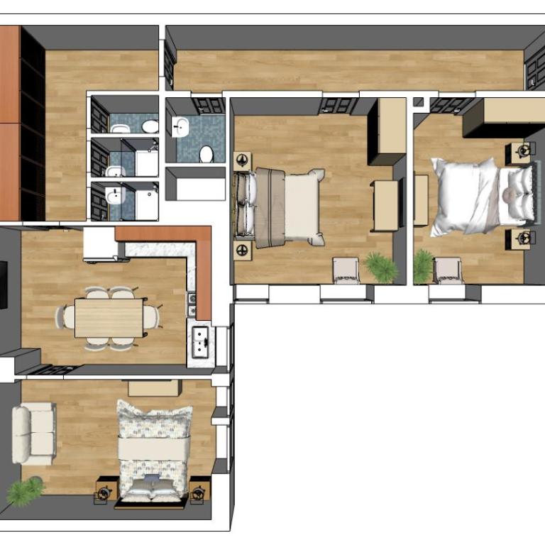 Flatista Homes - Central Station - 3BR - Appartement - 22