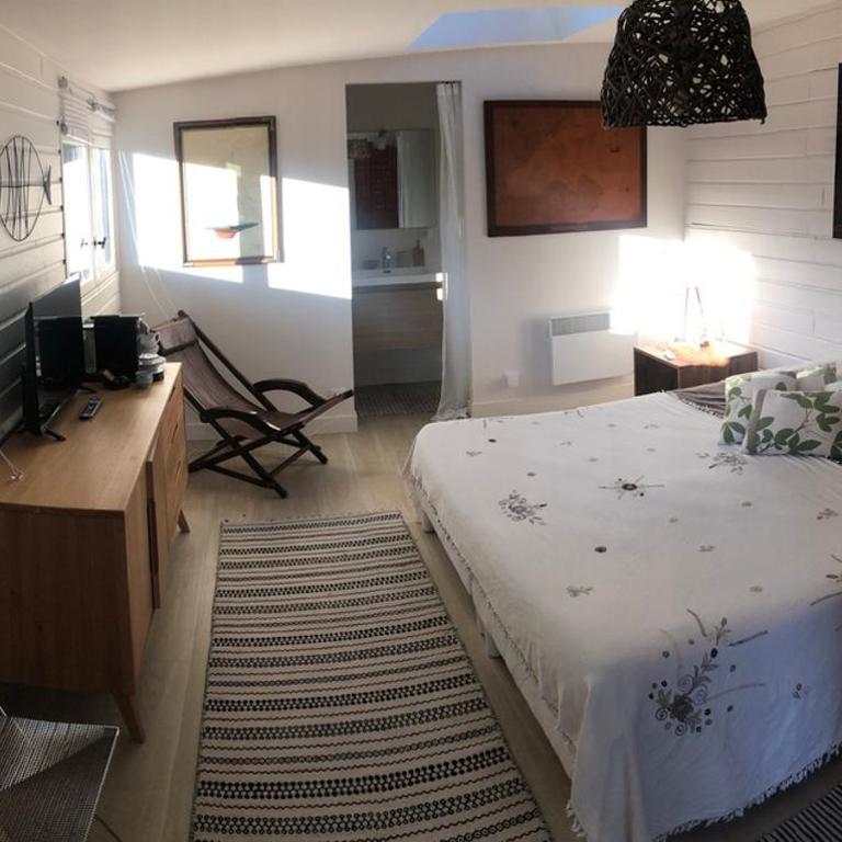 Chambre d’hôtes Pyla sur Mer - Chambre Double - Vue sur Piscine - 5